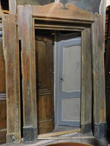 PAN265 - Par de marcos/marcos, siglo XVII, origen Nápoles, luz 122/132 cm x 248/231 cm
